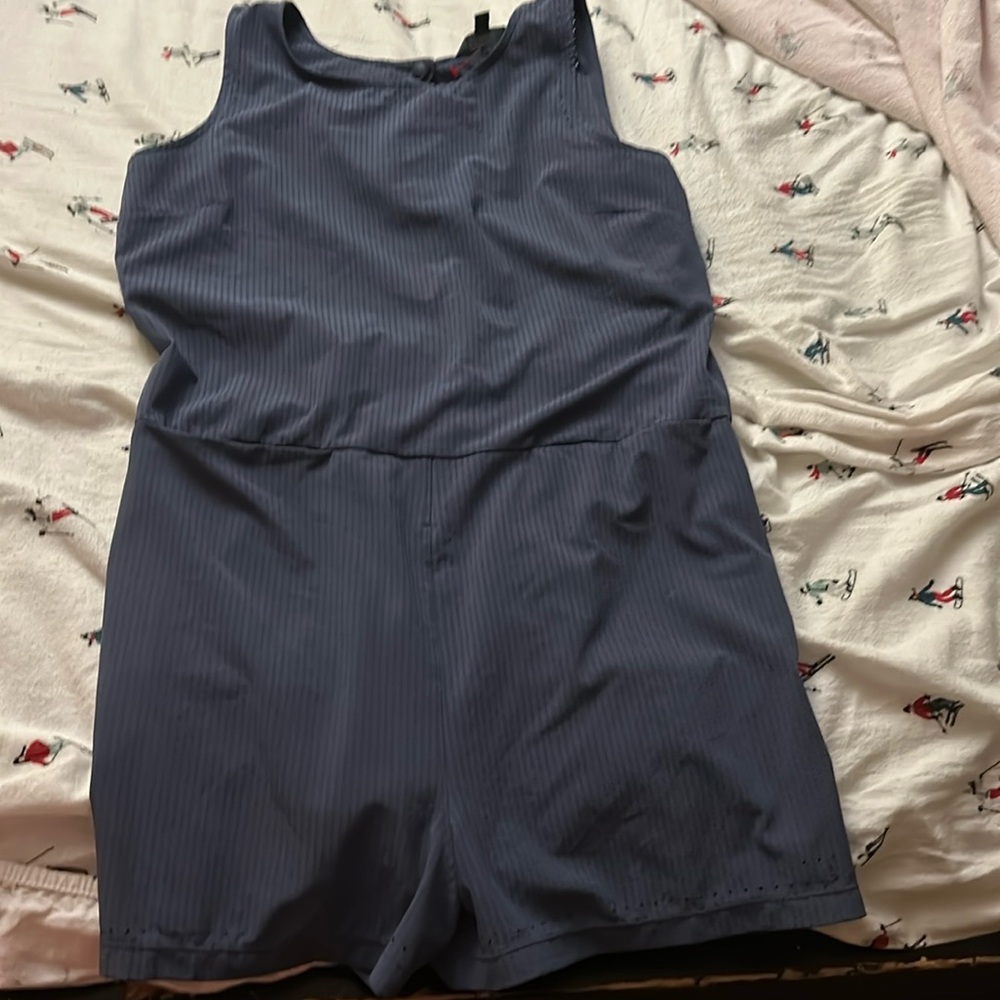 A shorts jumpsuit